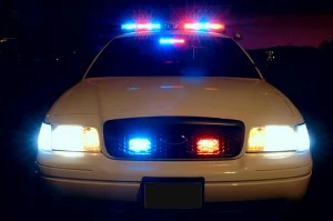 police car lights flickr