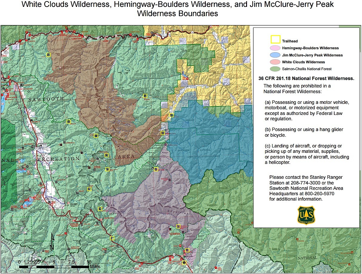 Map Tools Available to Get Around in Idaho Forests